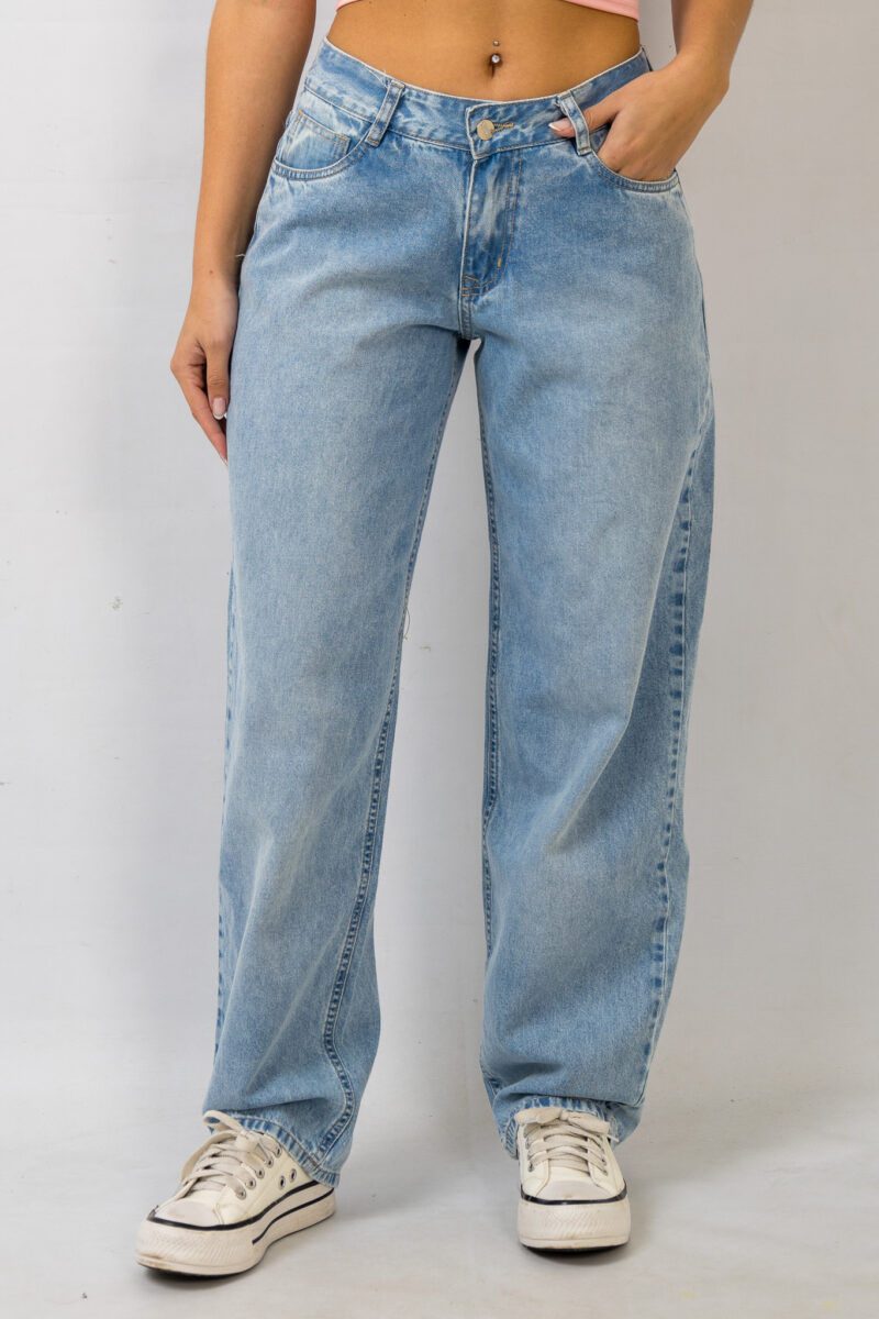 LEIA GISELE PANTALON RECTO NEGRO ELASTIZADO ALTO H-REINA 34 Al 46