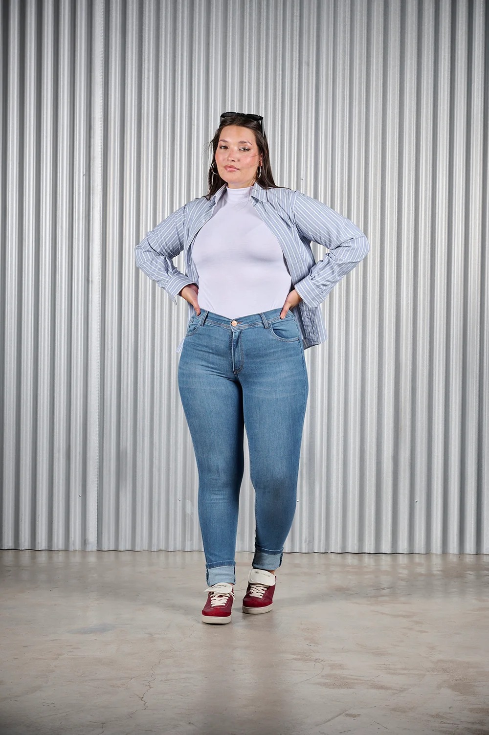 ART. 757 | CHUPIN ELASTIZADO STONE PULIDO PLUS SIZE TIRO MEDIO TALLES 46 AL 54 CENITHO