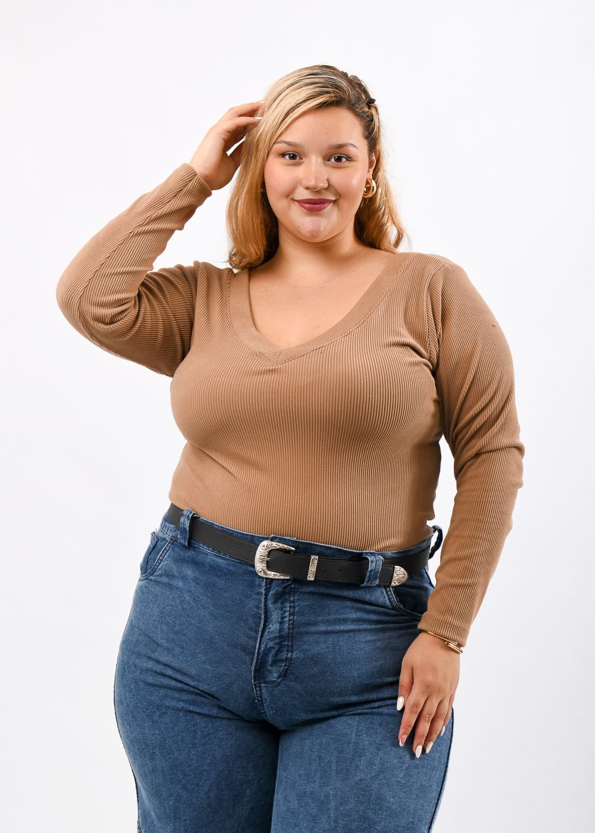 2517 | BODY DE MORLEY ESCOTE V, VARIOS COLORES TALLES L AL XXXL
