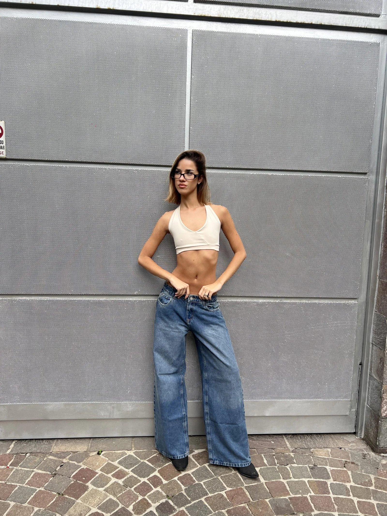 Art. J687 ADELE | Jean Wide Leg Clásico Azul Tiro Bajo Talles 34-44 Oh My Denim