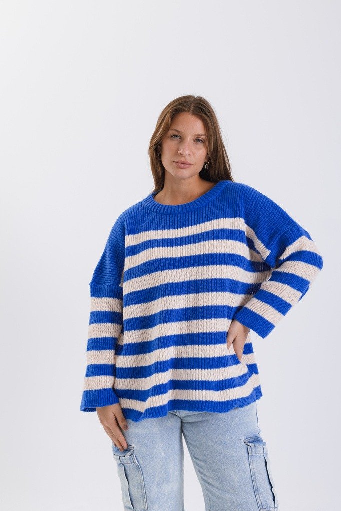 DALI | Suéter De Tela Varios Colores Tejido En Hilado Frisado Talle Unico (L-XL)