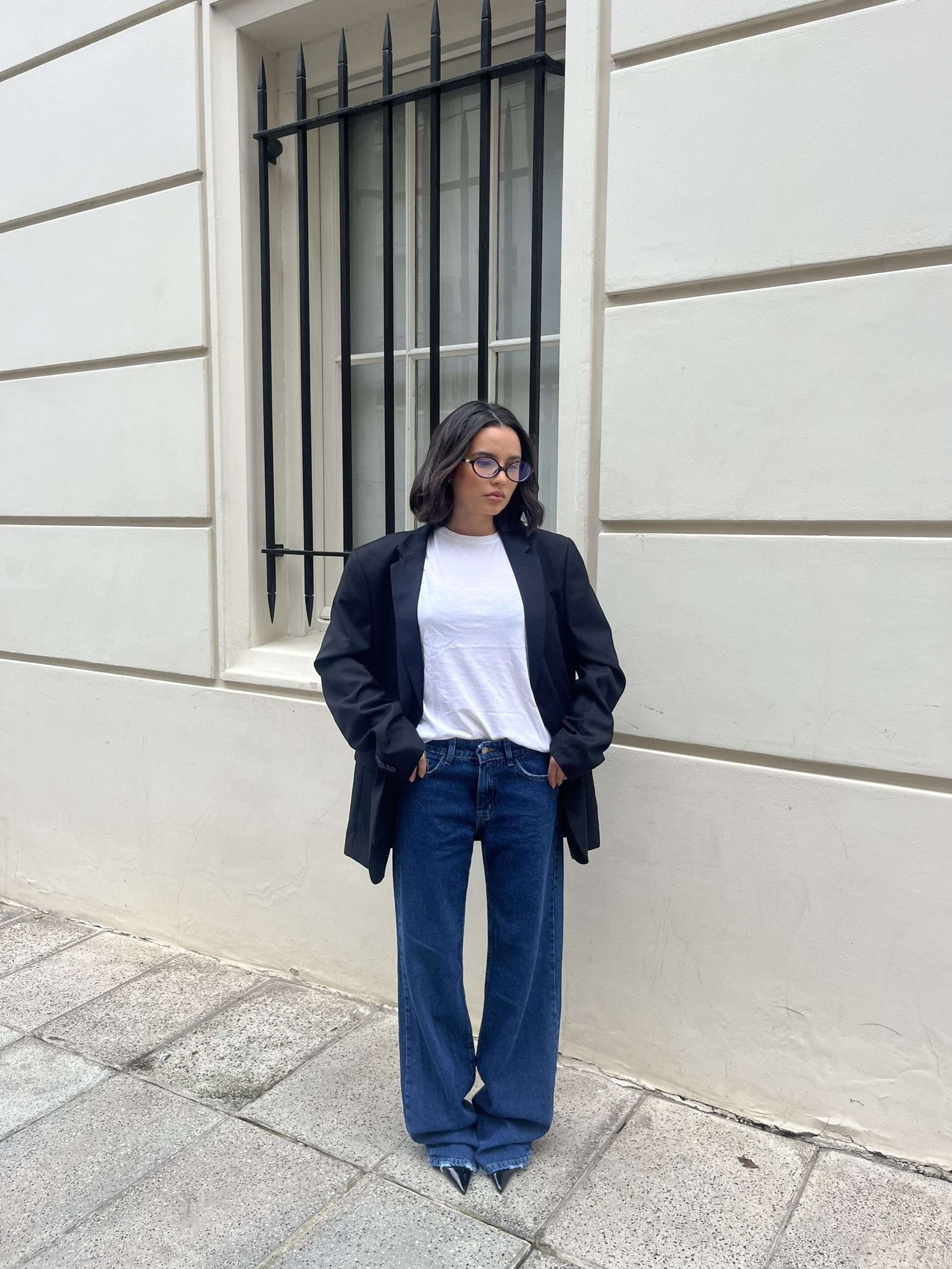 DUSET-PANTALON AZUL STONE RIGIDO TALLES 36 AL 44 DAZE