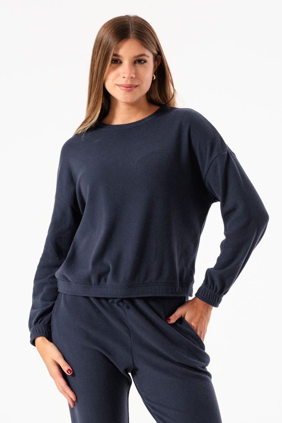 2692 REMERA DE MORLEY ESMERILADO CON SPANDEX TALLES M AL XXL