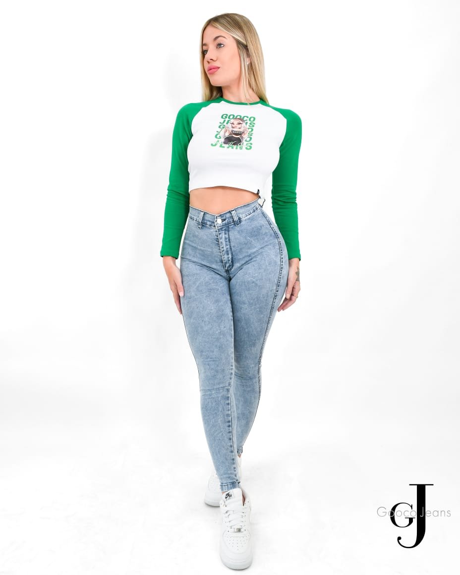DALY SKINNY NEVADO CLARO ELASTIZADO TIRO ALTO T 36-46 GOOCO