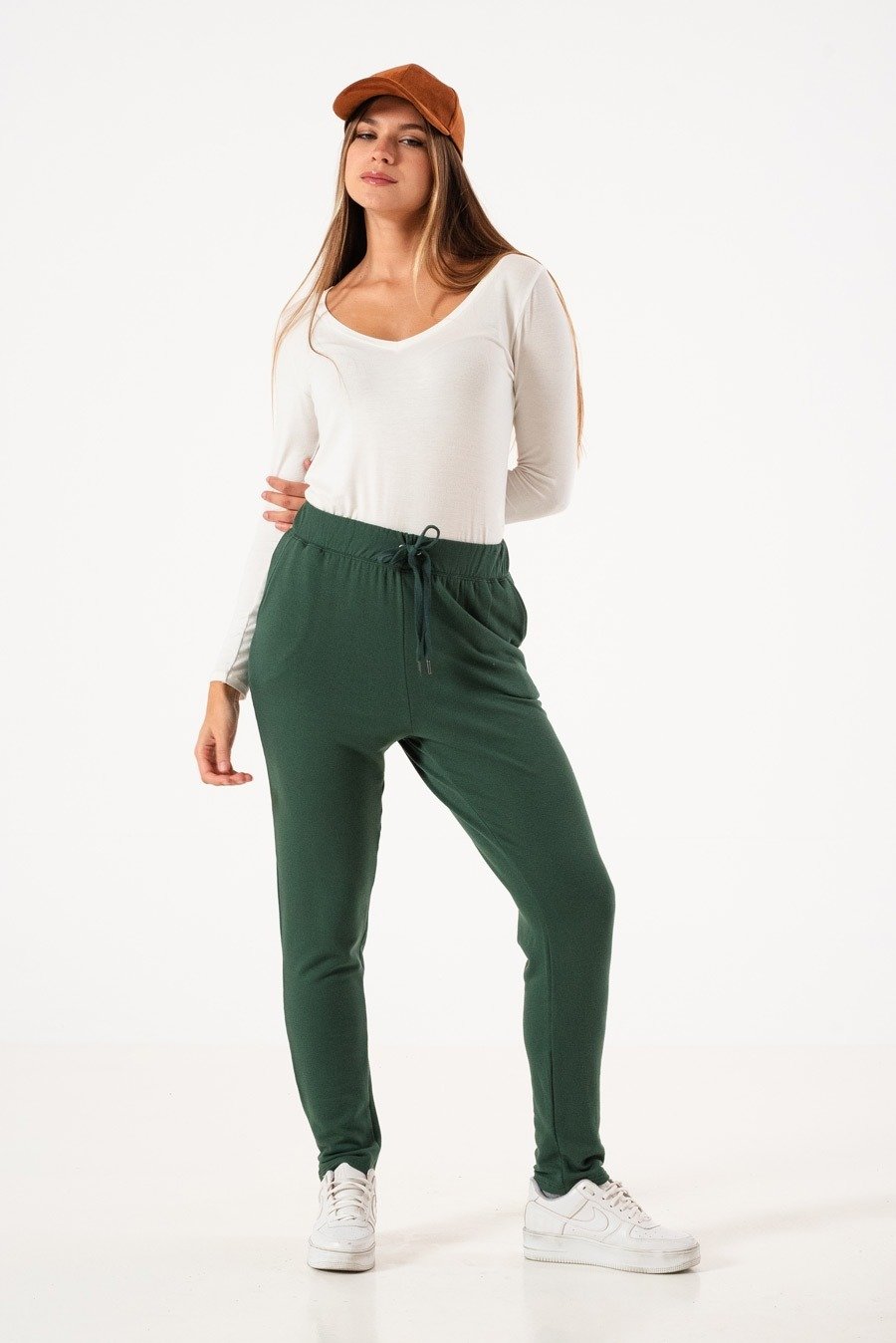 2412 JOGGER DE VISCOSA LYCRA FRISADO TALLES M AL XXL