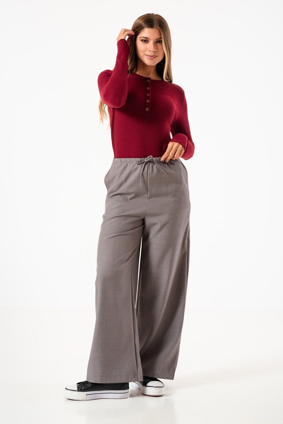 2670 PANTALON SASTRERO CON LAZO TALLES M AL XXL