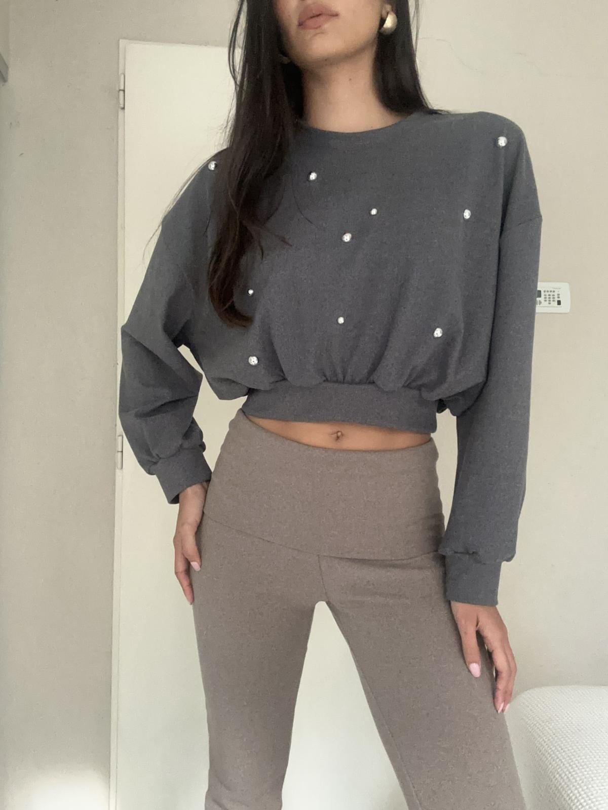 2937 PANTALON DE DARLON JASPEADO TALLES S AL L