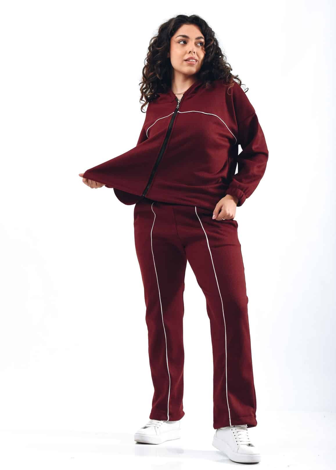 12509 CONJUNTO CON FRISA EN VARIOS COLORES TALLES L AL XXXXL