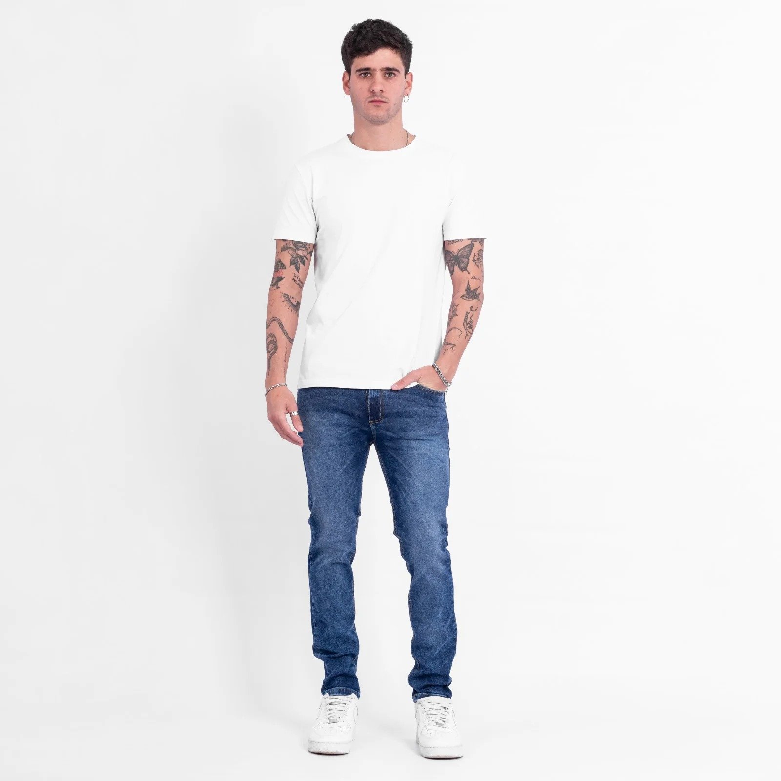 SOHO SEMI CHUPIN AZUL HOMBRE TALLES 40 A 50 VOLSANO