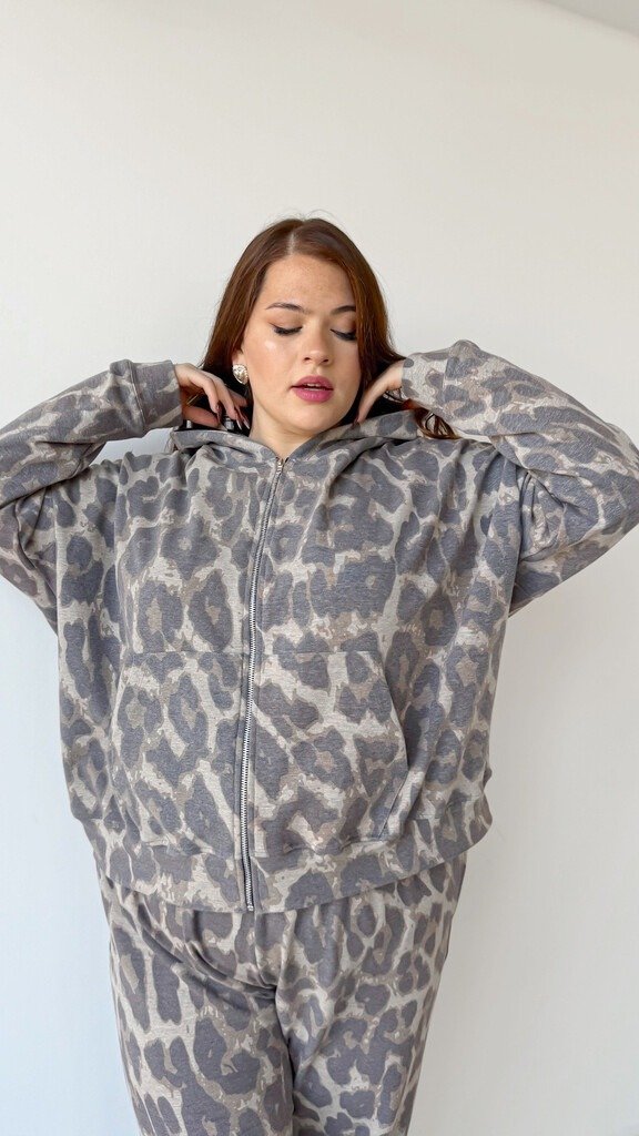 CAMPERA VELVET DE LYCRA OREGANO TALLE UNICO L / XL VALVINNA