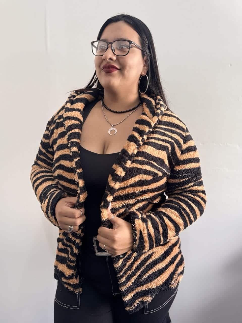 10009 SACO DE CORDERITO TEDDY TALLES L AL XXXL