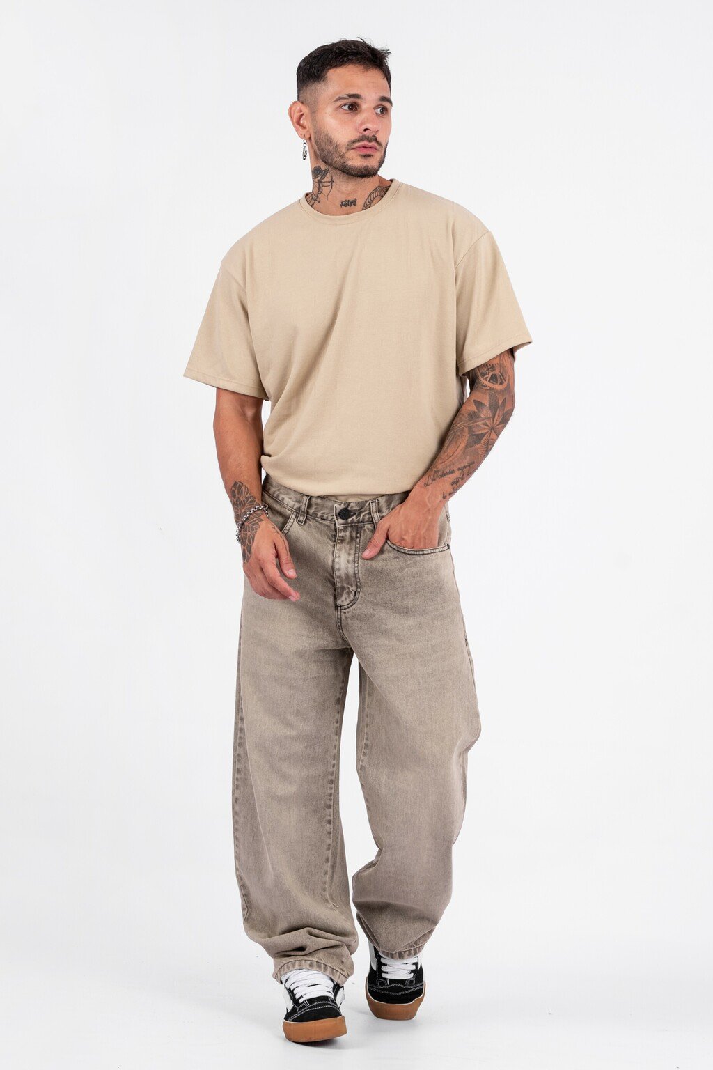 JOE PANTALON BAGGY GRIS TALLES 38 AL 48 VOLSANO