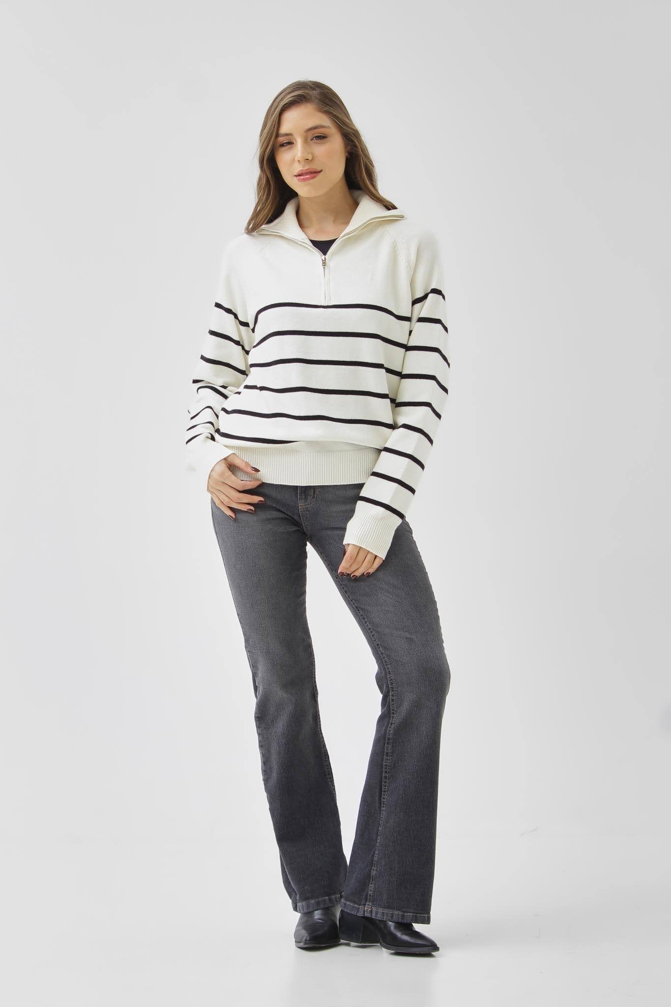 MELISA | Jean Oxford Gris Elastizado Talles 38 al 50 TORINE