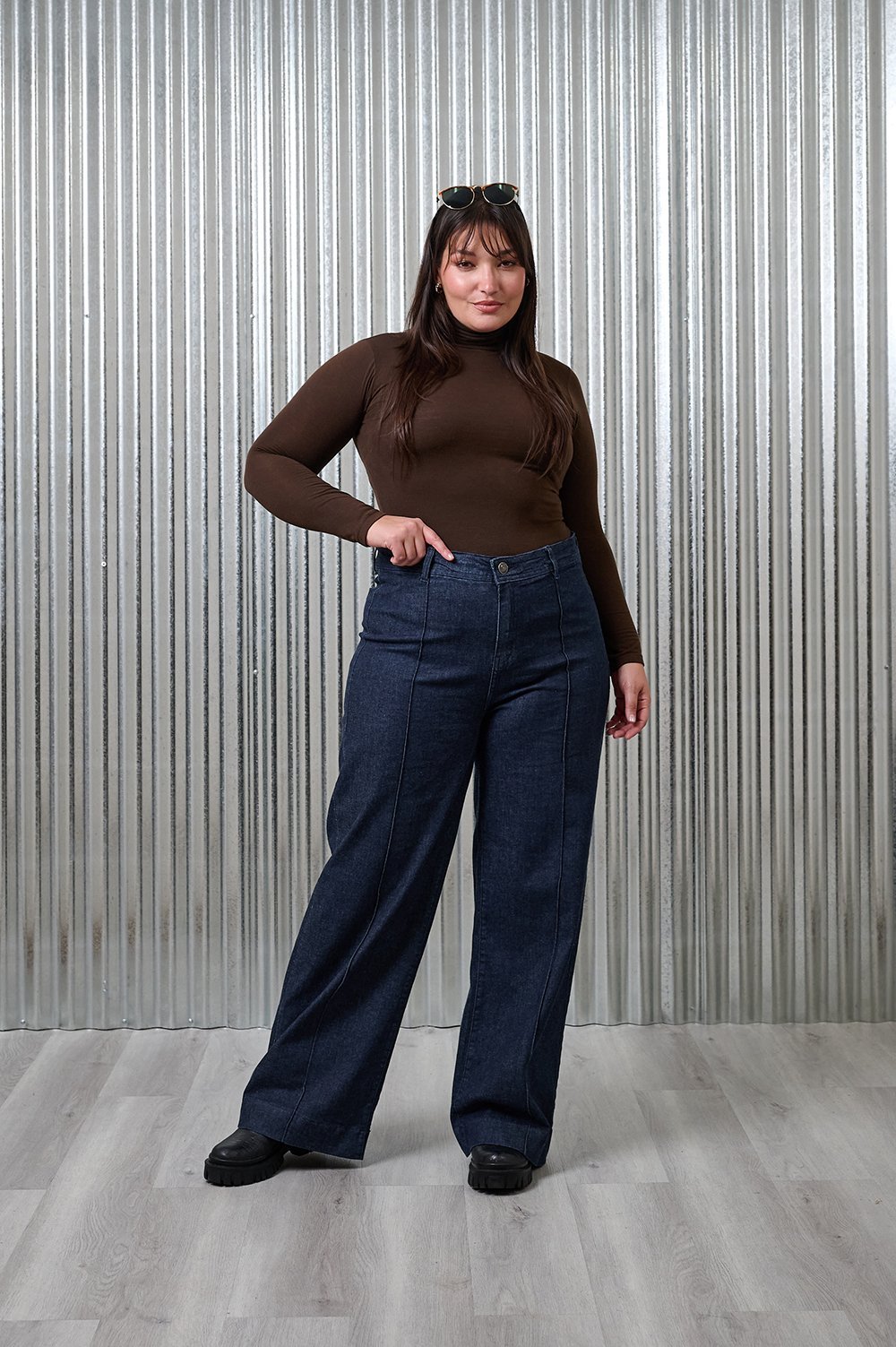 ART. 876 | TM BAGGY AZUL CON ALFORZA ELASTIZADO TALLES 46 AL 54