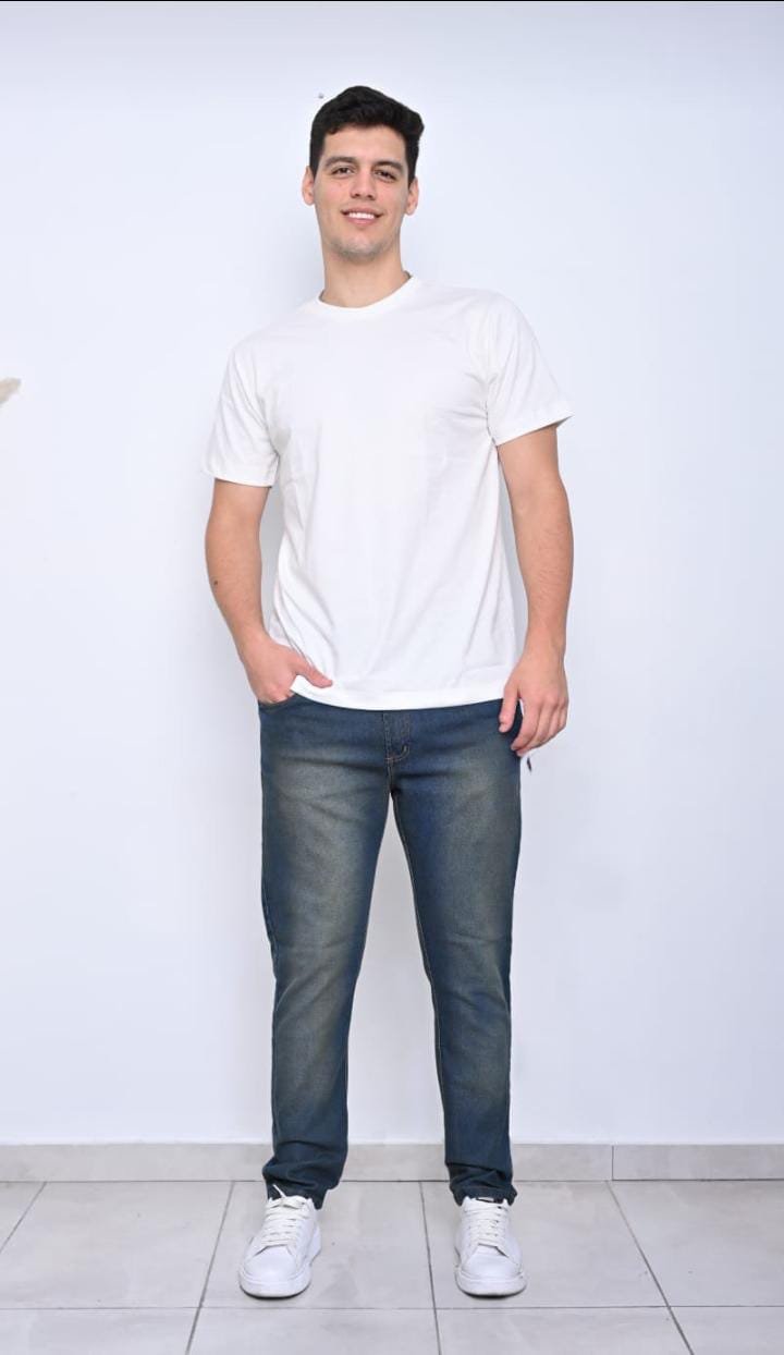 OMAR Pantalon Semi Chupin Color Oxido Talles 40 al 48 Carpe Diem