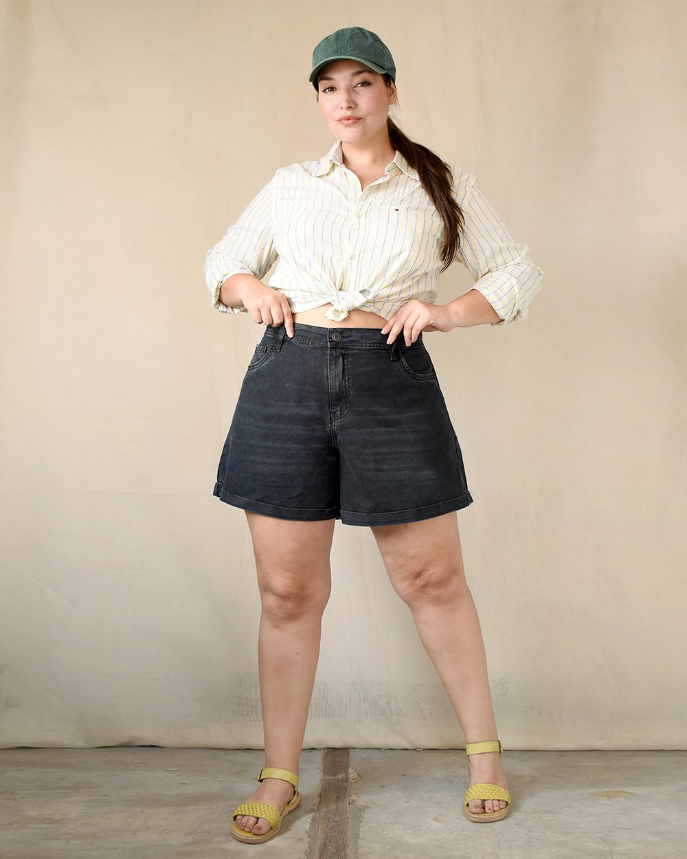 ART. M-560 | SHORT CLASICO NEGRO RIGIDO TALLES 48 AL 54 CENITHO