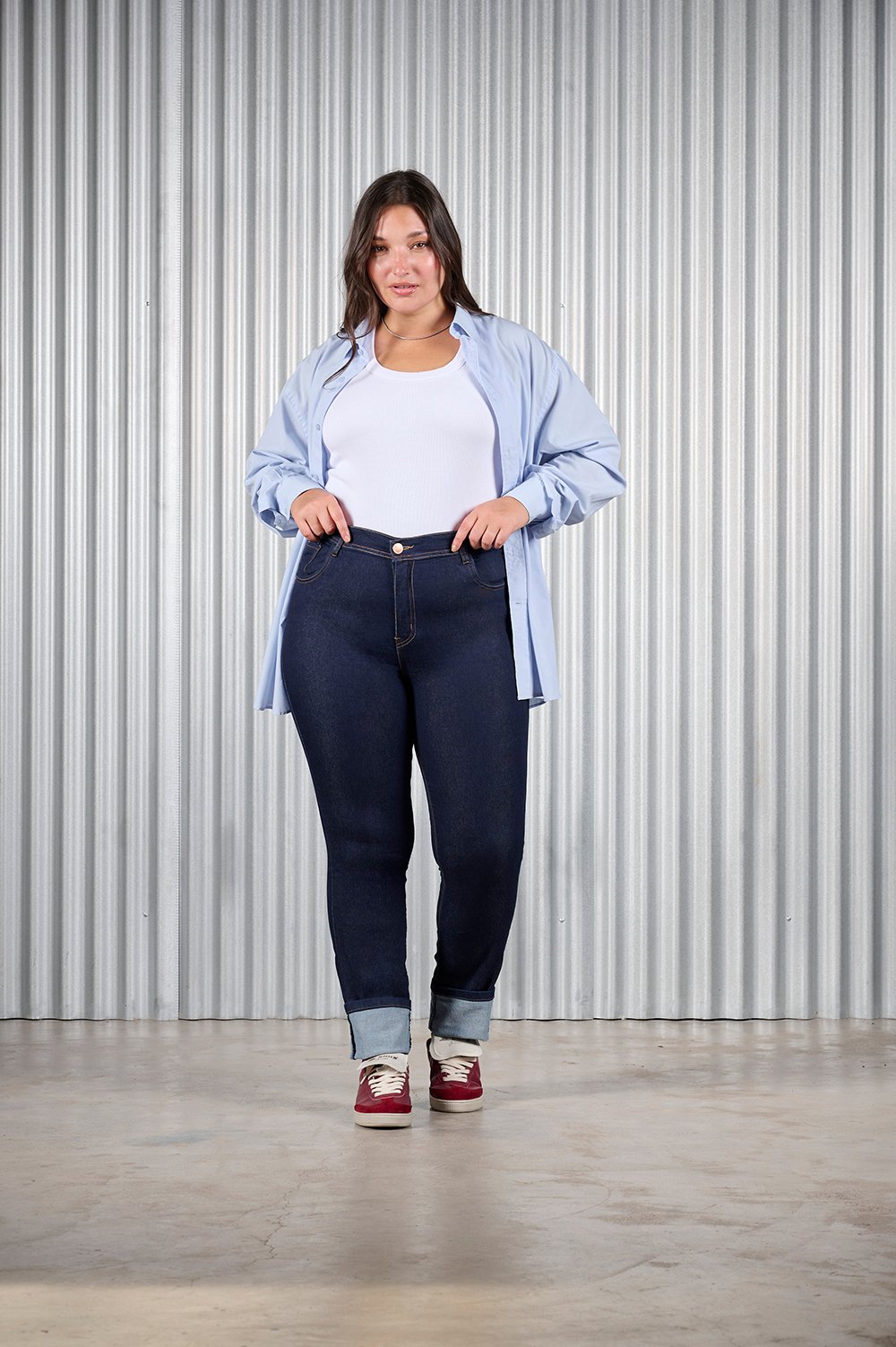 ART. 702 | JEAN CLÁSICO AZUL CHAPITA ELASTIZADO CENITHO