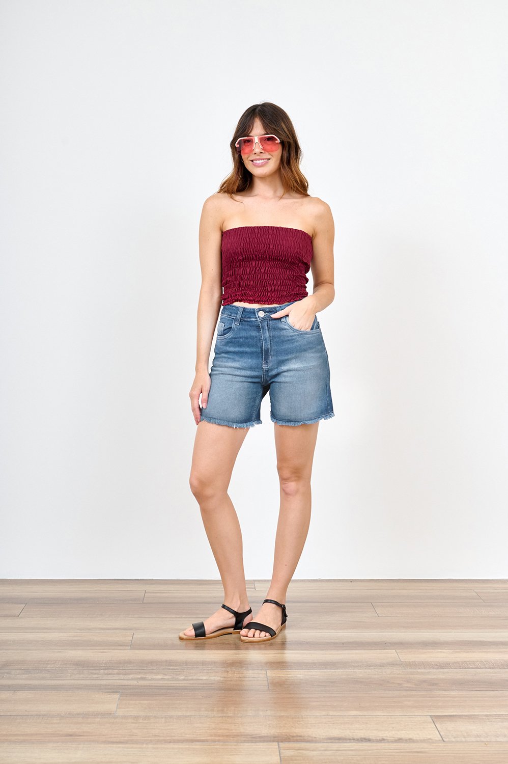 ART. C-89 | SHORT MOM ELASTIZADO STONE CLASICO DEFLECADO TALLES DEL 36 AL 38 CENITHO