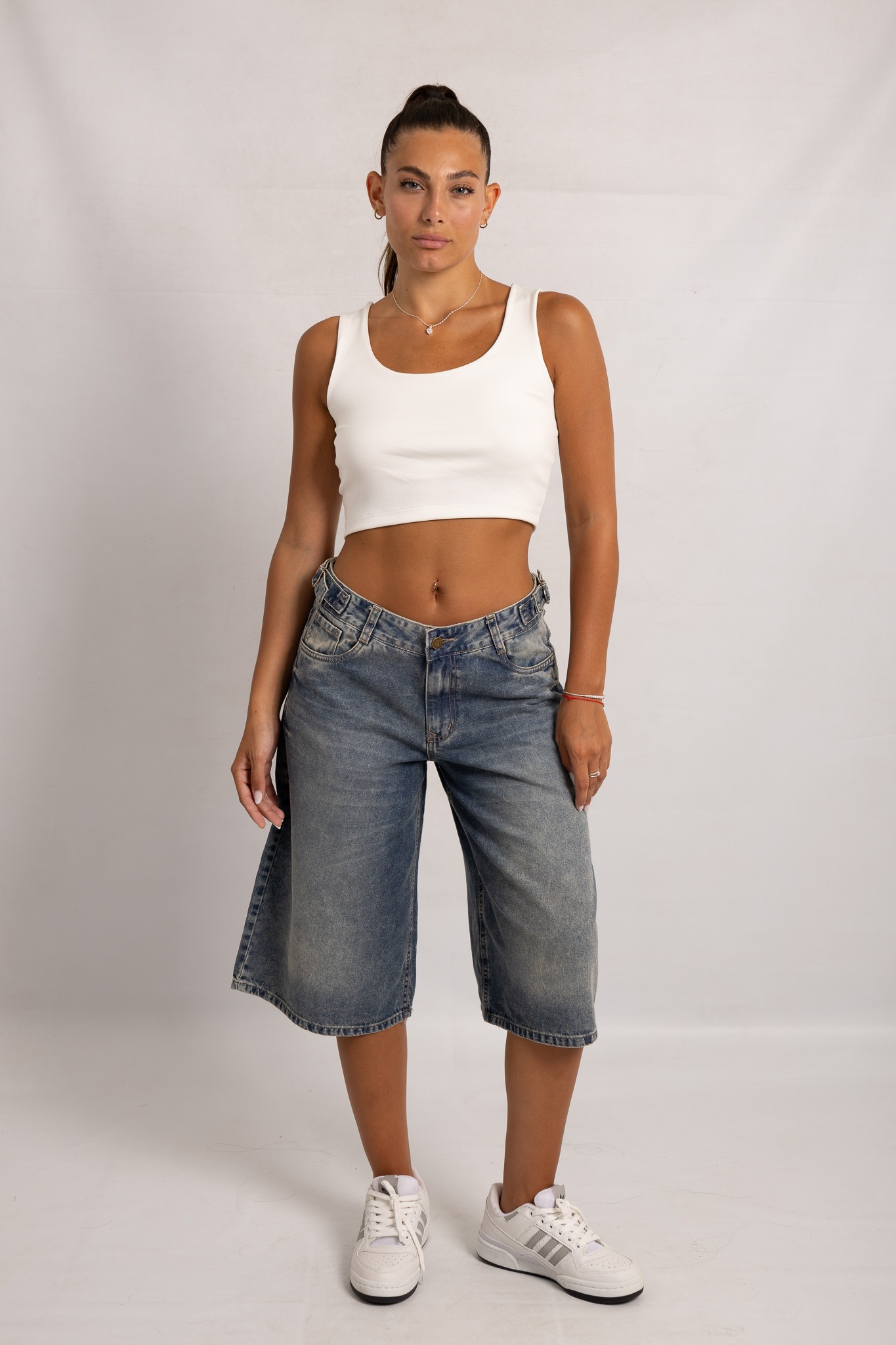 SH-139 | BERMUDA BAGGY OXIDO CON HEBILLA RIGIDO  TIRO MEDIO TALLE 36- 46 ANDAR