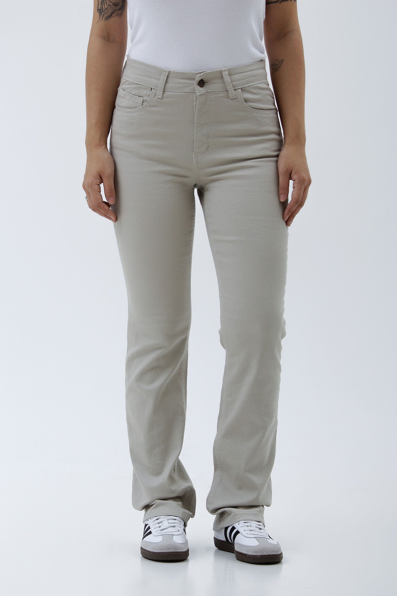 DAKOTA VISION - PANTALON GABARDINA RECTO ELASTIZADO CORTE CLASICO TALLES DEL 38 AL 54 TORINE