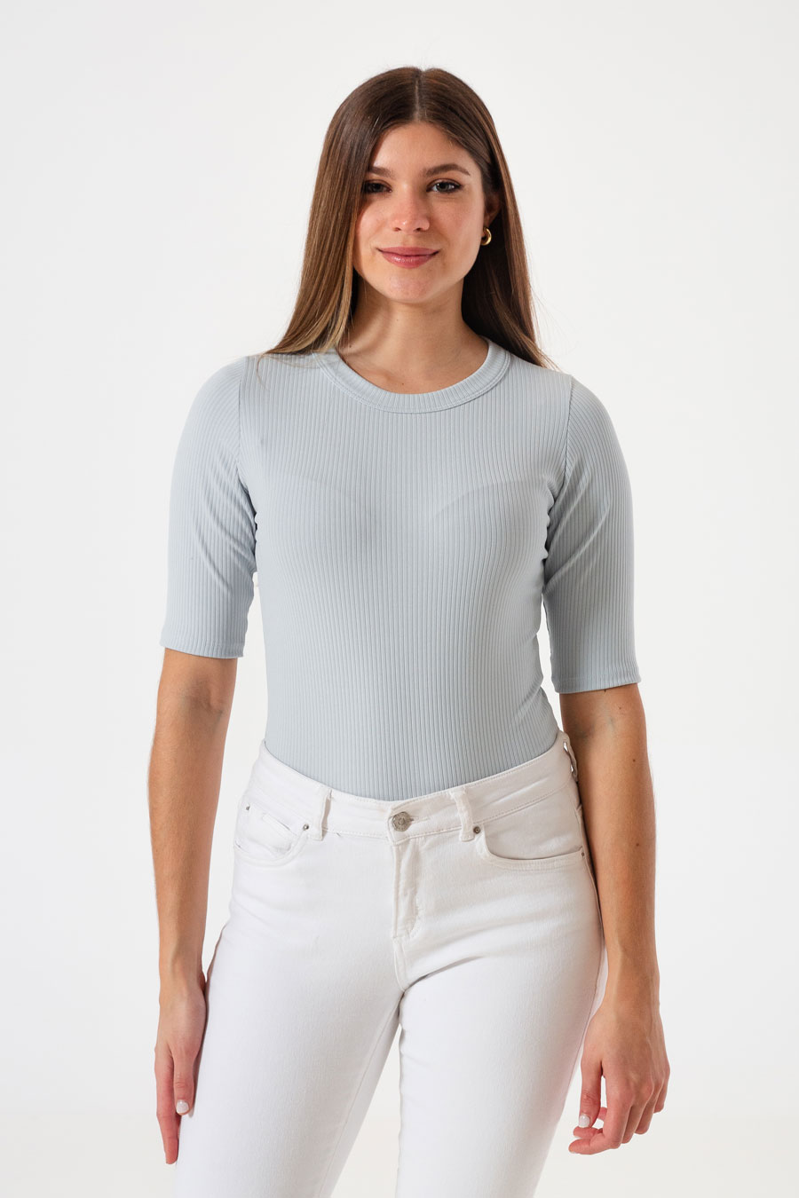 2779 BODY BASICO 3/4 DE LYCRA VARIOS COLORES TALLES DEL M AL XXL