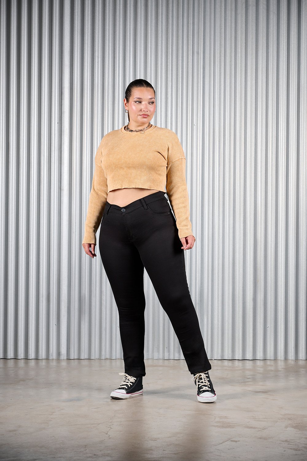 ART. 3006 | JEAN CHUPIN NEGRO CLÁSICO TALLES PLUS SIZE 56 AL 60 CENITHO