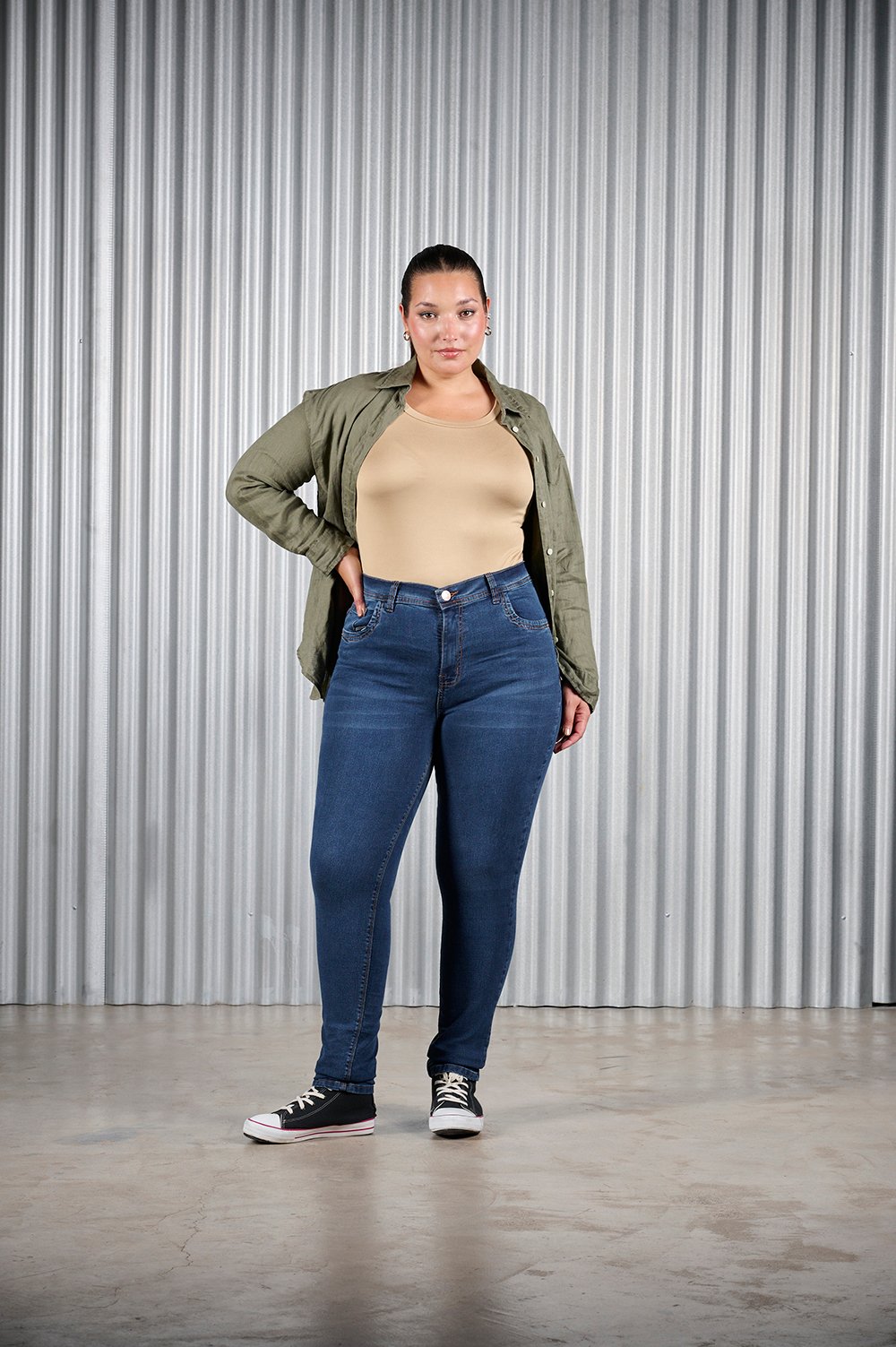 ART. 3008 | CHUPIN AZUL CLASICO CON BIGOTES TALLES 56 AL 60 PLUS SIZE CENITHO