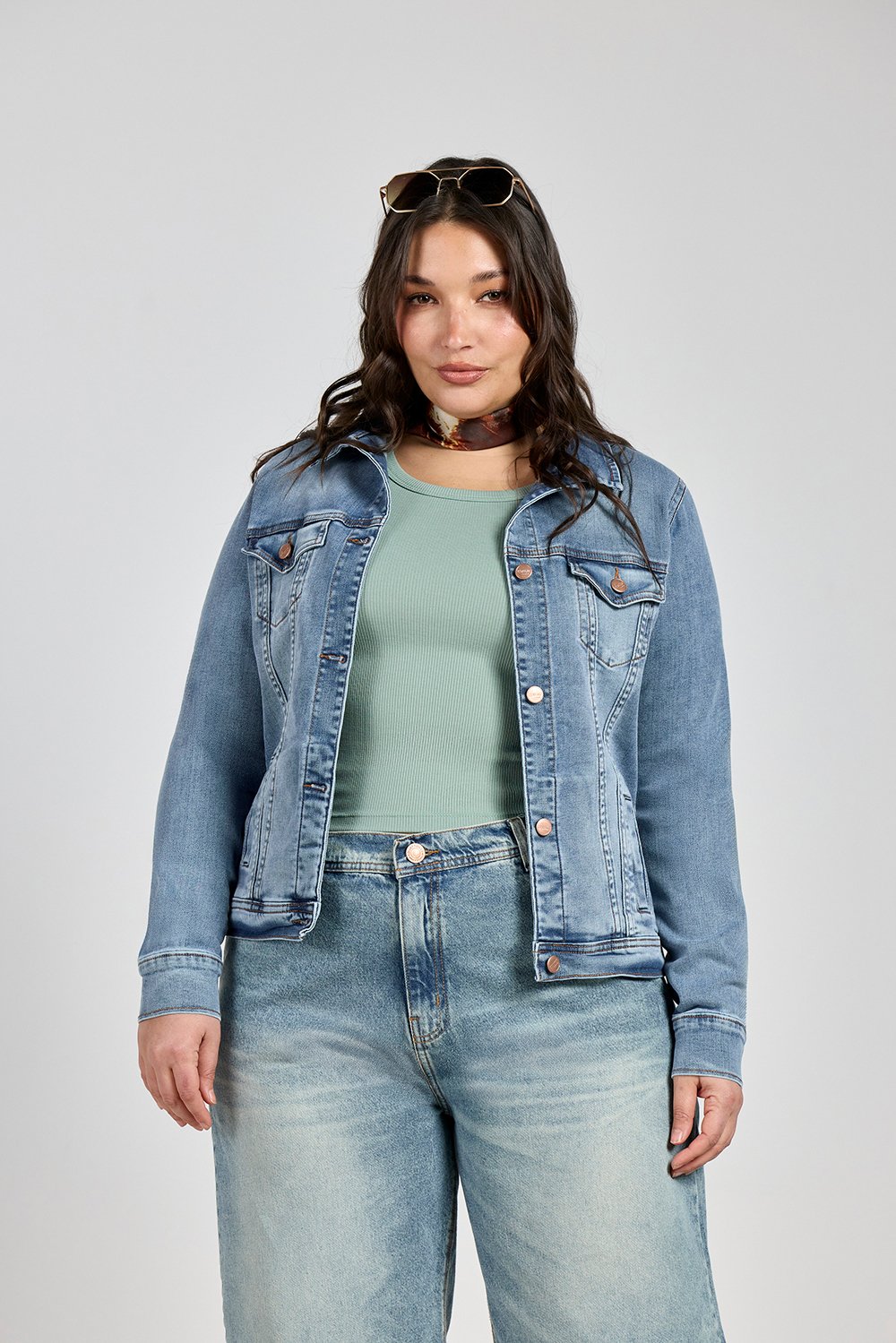 ART. 739 | CAMPERA CLÁSICA NEVADA ELASTIZA PLUS SIZE CENITHO