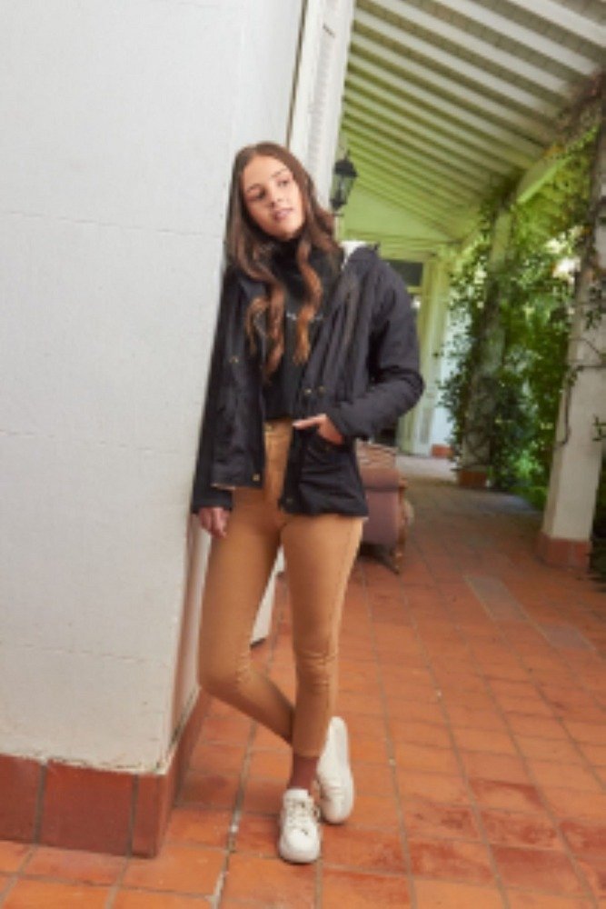 ART 300-6CML | SKINNY PREMIUM CAMEL DE GABARDINA ELASTIZADA TIRO ALTO TALLES 36 AL 46 PRINCIPESSA