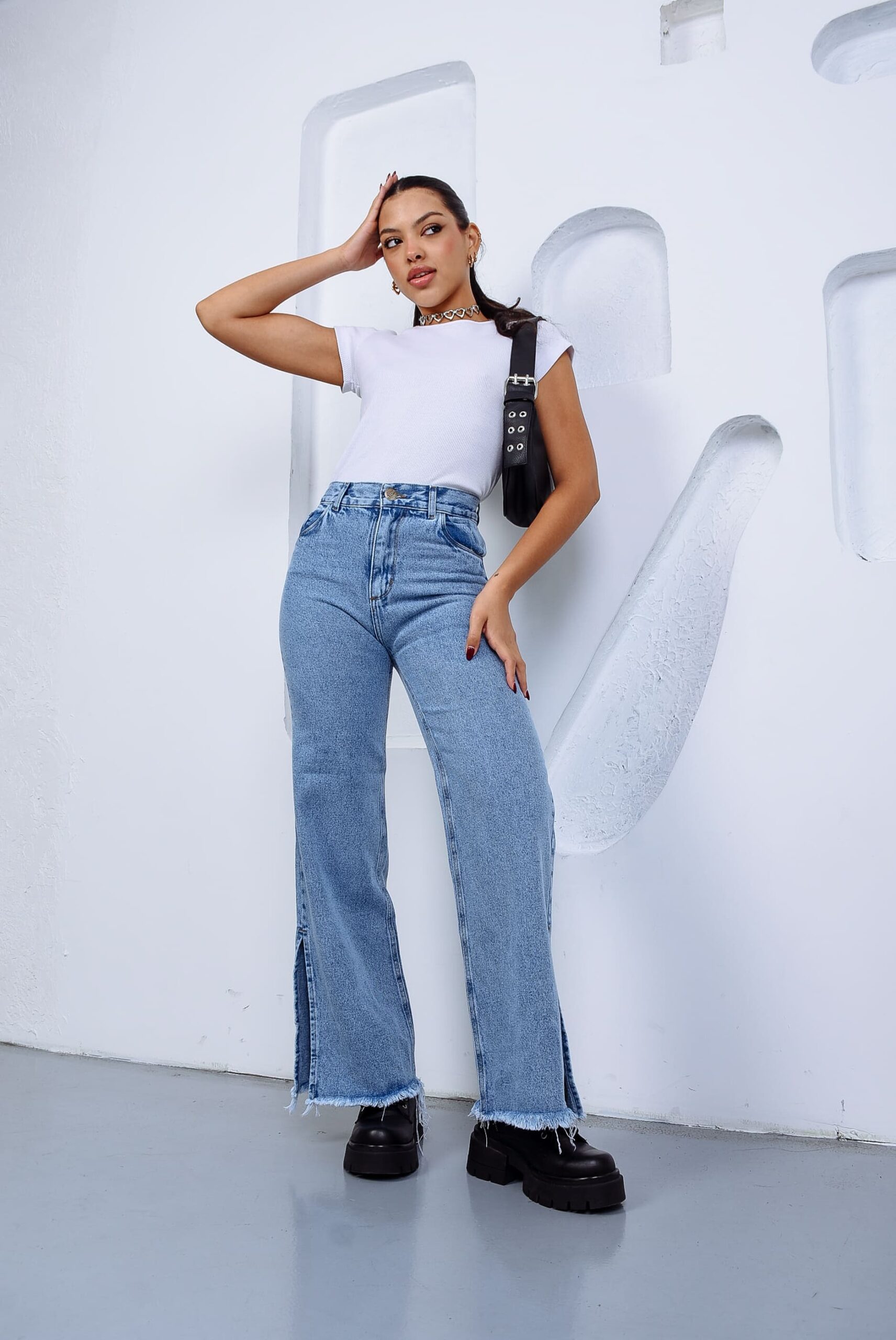 TOWER OPEN SNOW RIGIDO DESFLECADO EN BOTA CON ABERTURAS TIRO ALTO TALLES 34 AL 46 H-REINA