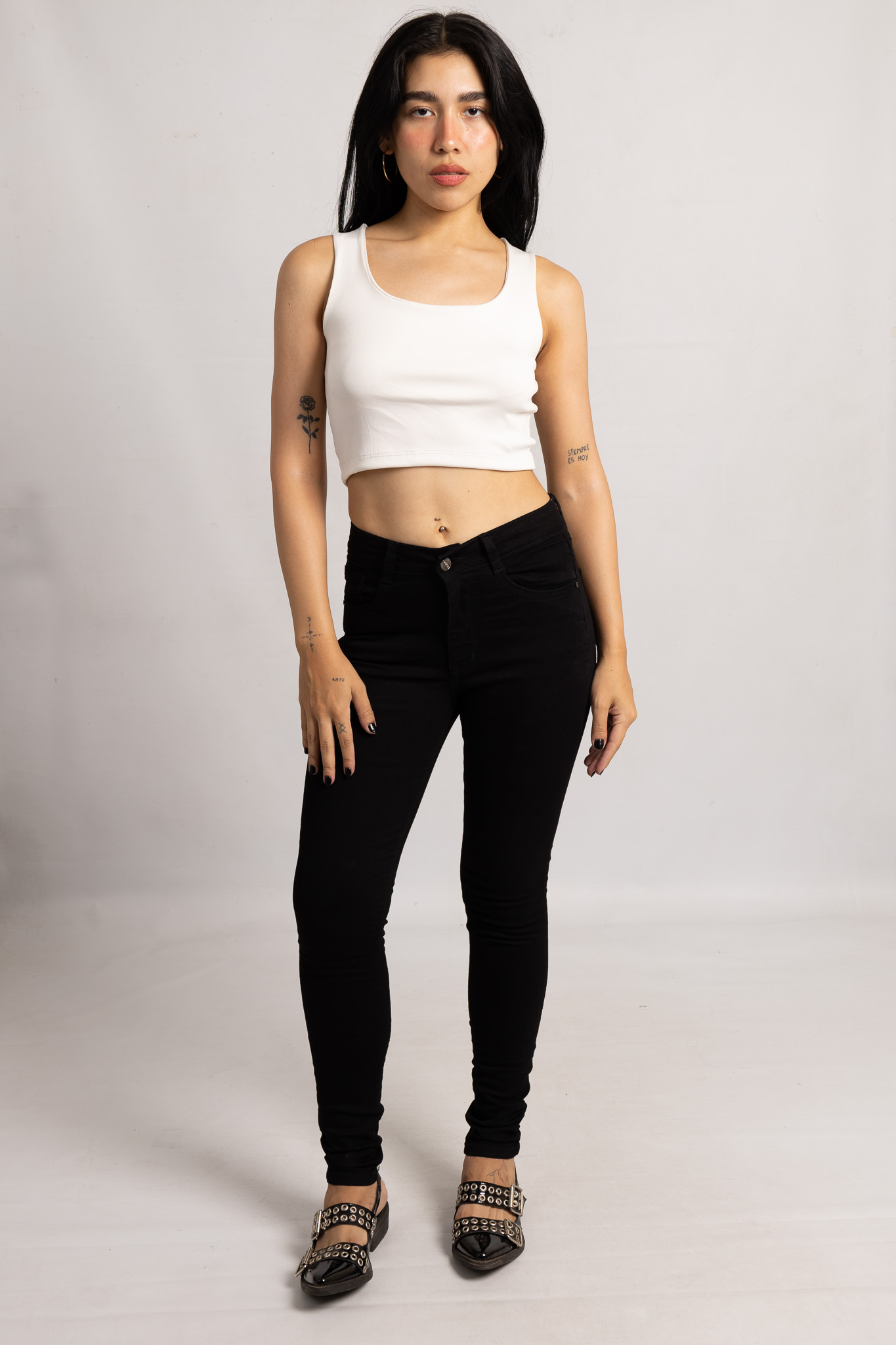 N 1 JEAN CHUPÍN NEGRO ELASTIZADO TIRO ALTO CLASICO 36-46 VERSUS