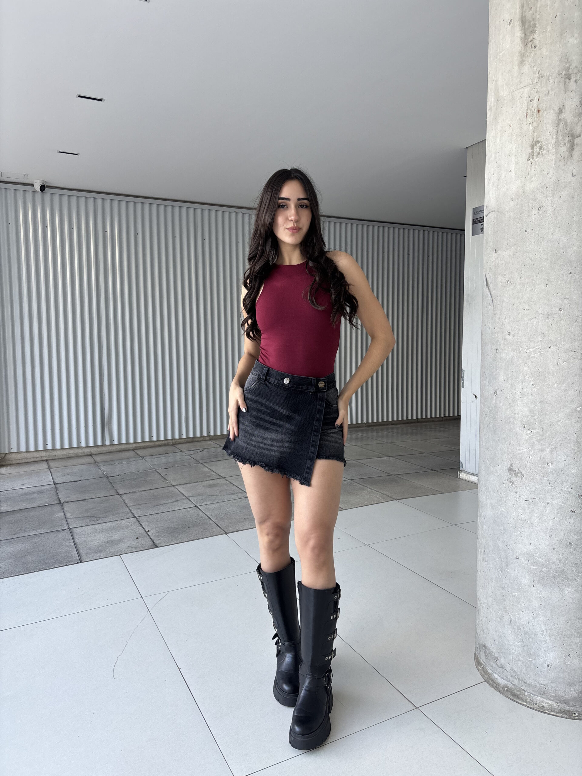 JEAN SKORT CRISTAL LENNY RÍGIDA TIRO ALTO H-REINA 36-46