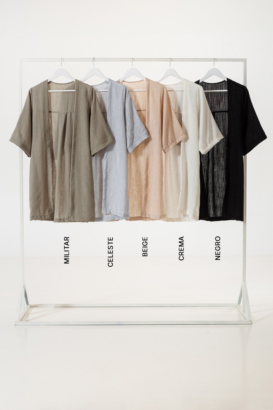 2881 | KIMONO DE LINO VARIOS COLORES TALLES DEL M AL XXL