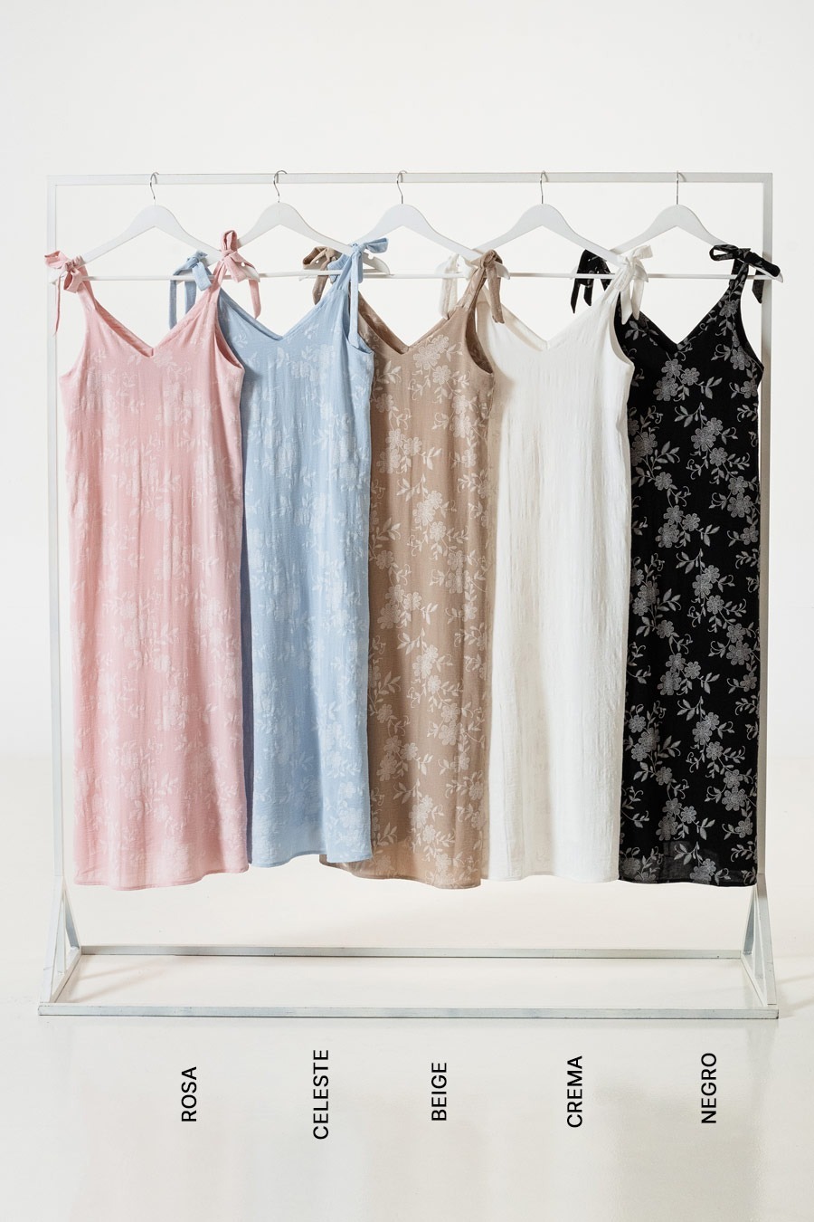 2893 | VESTIDO BRETEL DE CEY ESTAMPADO SIMIL BORDADO VARIOS COLORES TALLES DEL M AL XXL